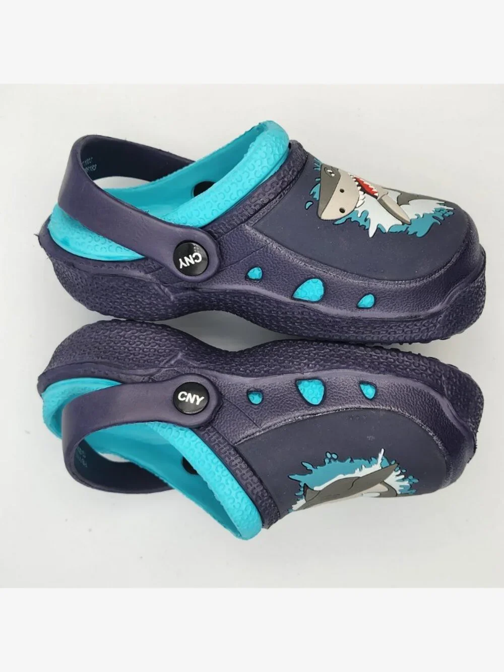 Blue Shark Waterproof Clogs | Kid's 10